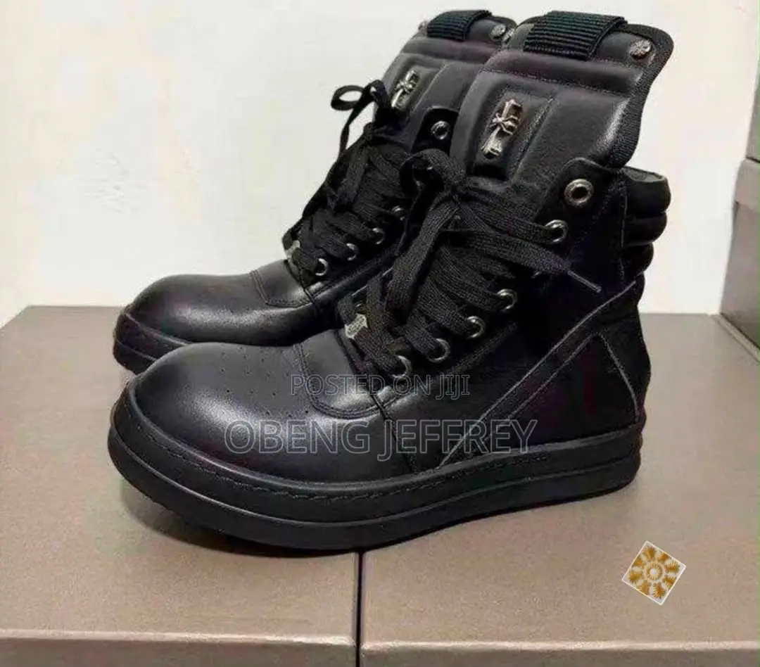 Original Rick Owen Chrome Hearts All Black