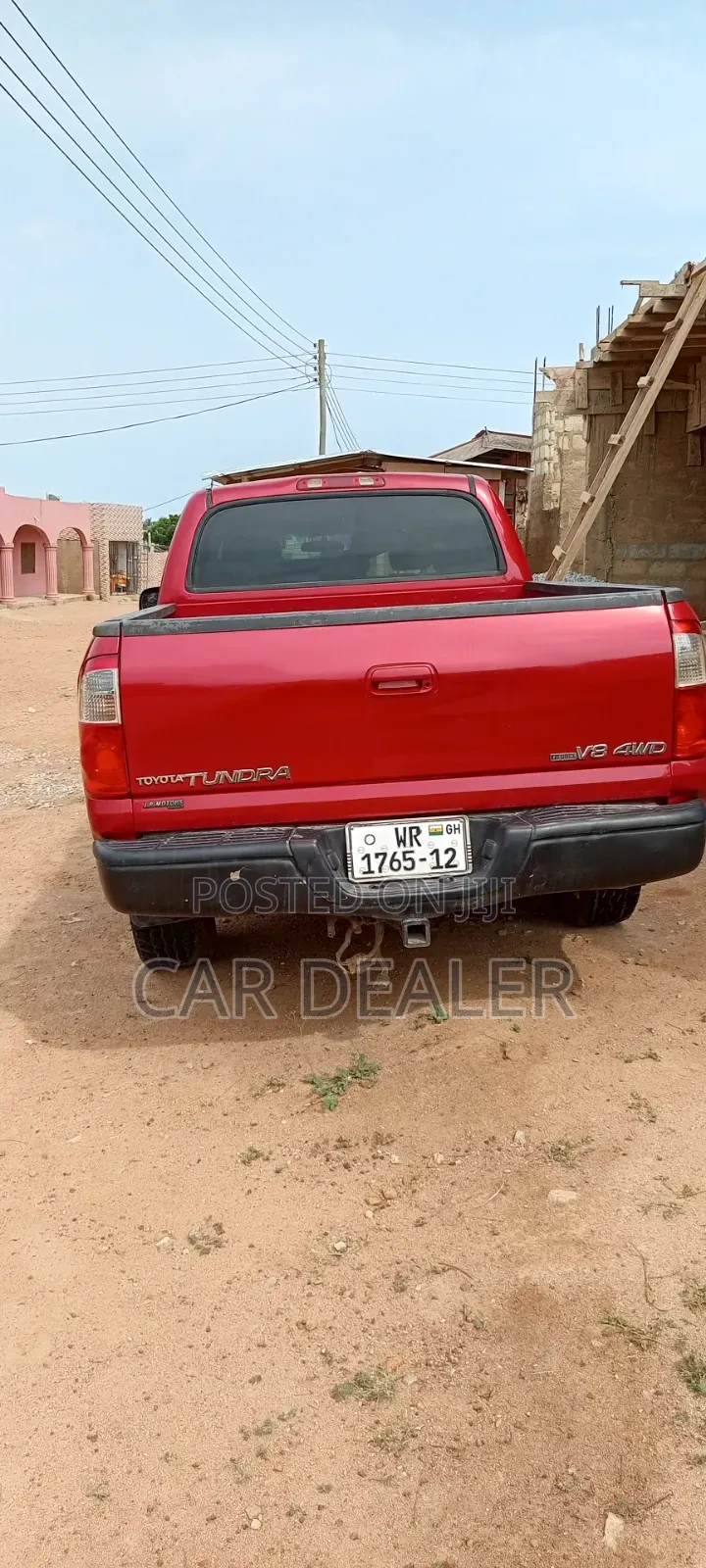 Toyota Tundra 2009 Red