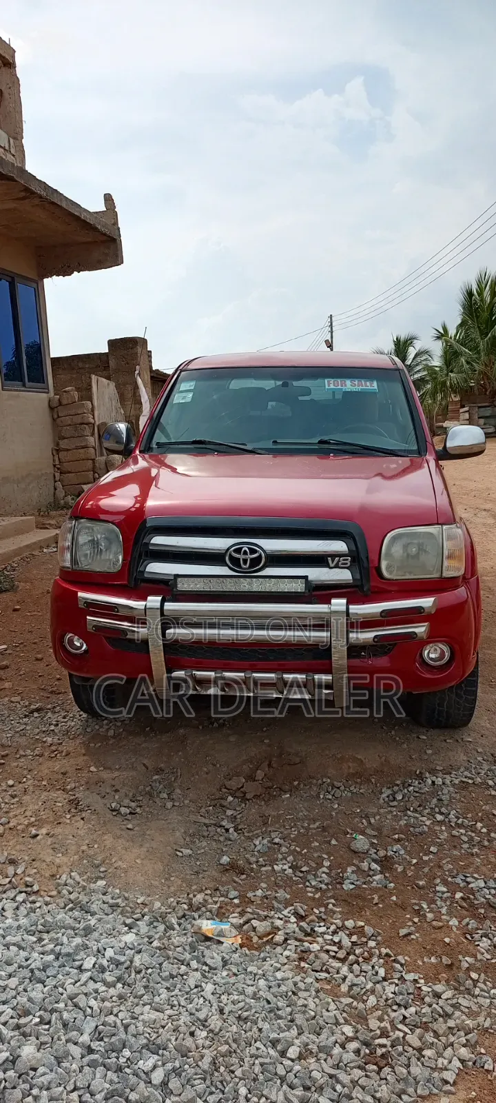 Toyota Tundra 2009 Red