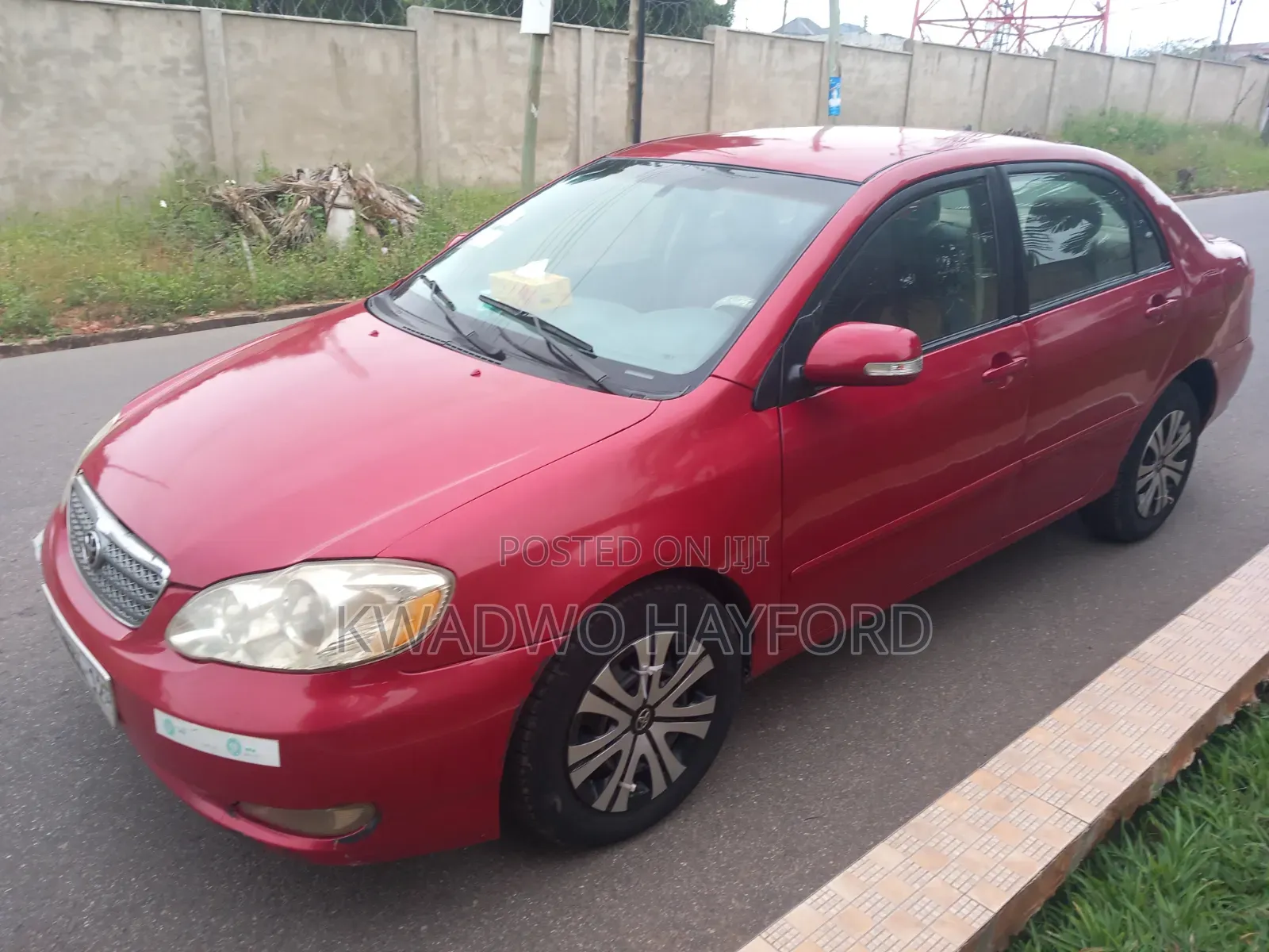 Toyota Corolla 2005 Red