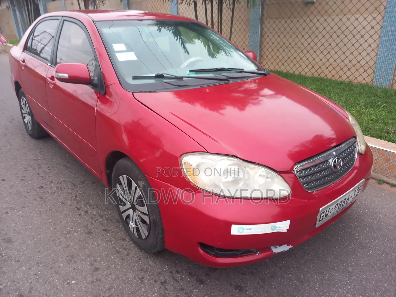 Toyota Corolla 2005 Red