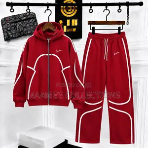 Nike X Corteiz Reflective Hoodie Tracksuit Top and Down Set. Unisex