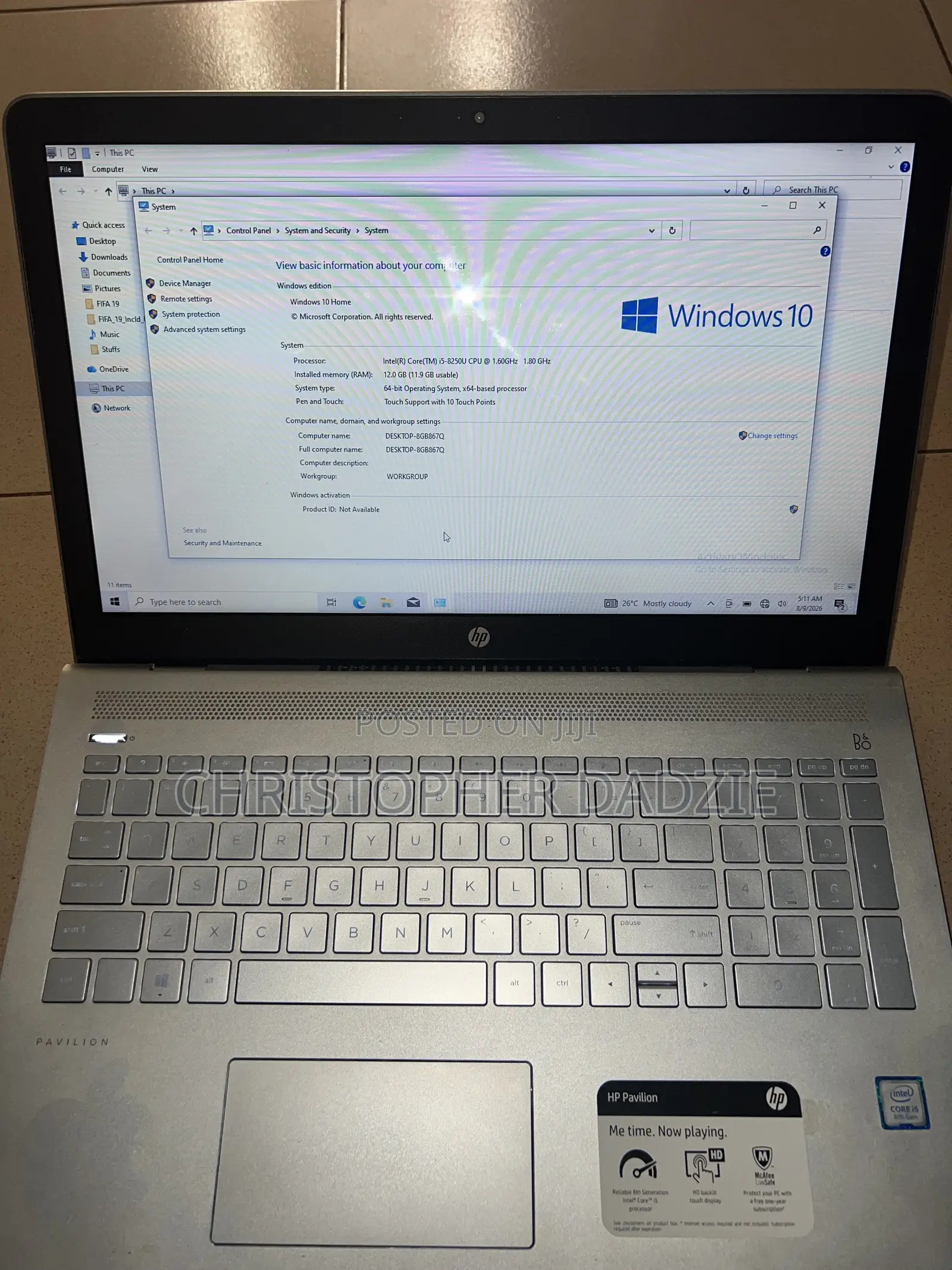 Laptop HP Pavilion 15 12GB Intel Core i5 HDD 1T