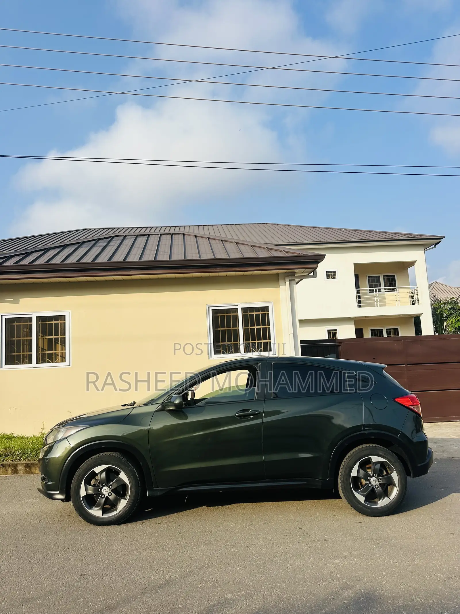 Honda HR-V EX AWD 2017 Green