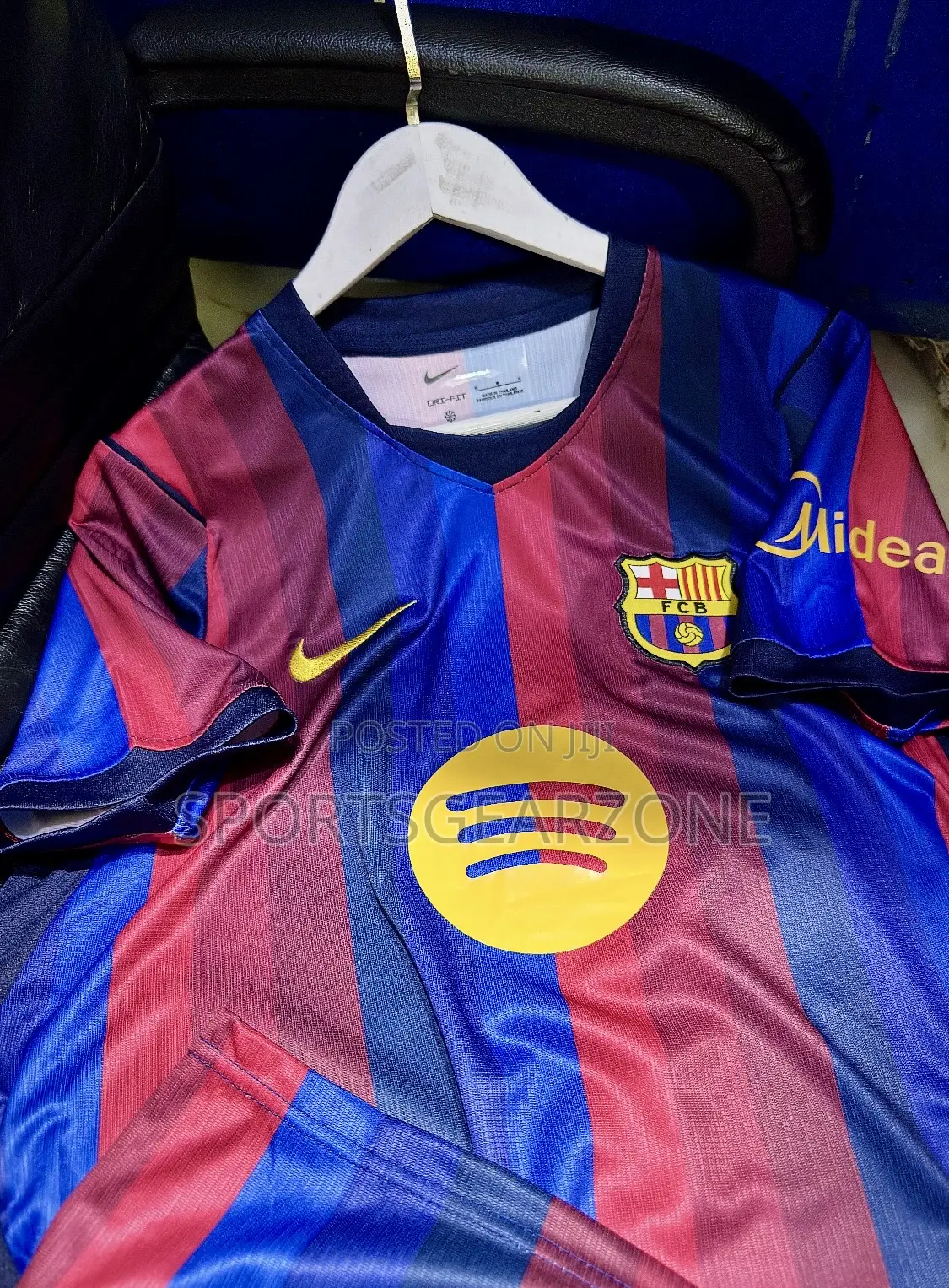 Barcelona Home Kit Both Long Sleeves and Short Sleeves