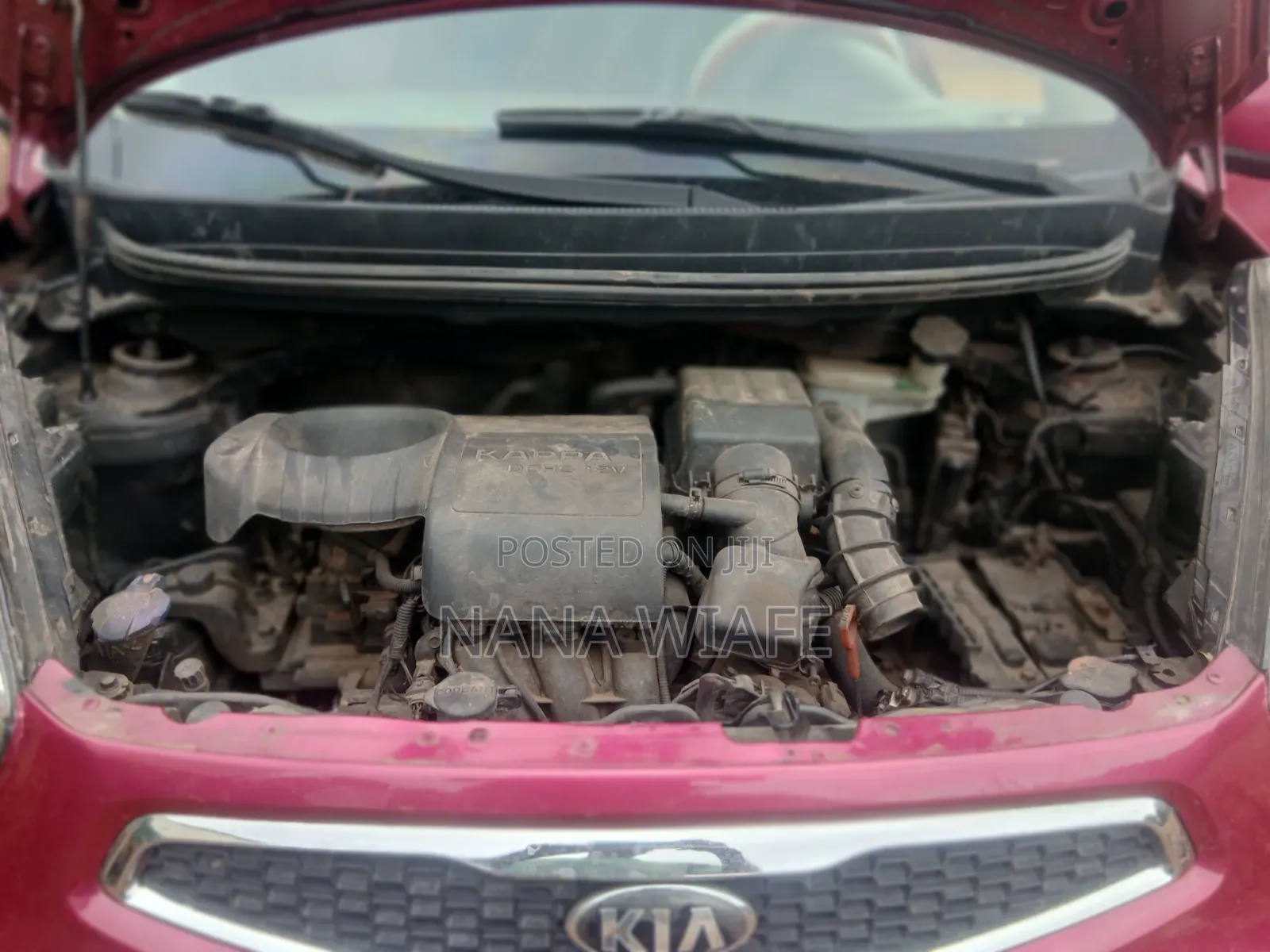 Kia Morning 2013 Red