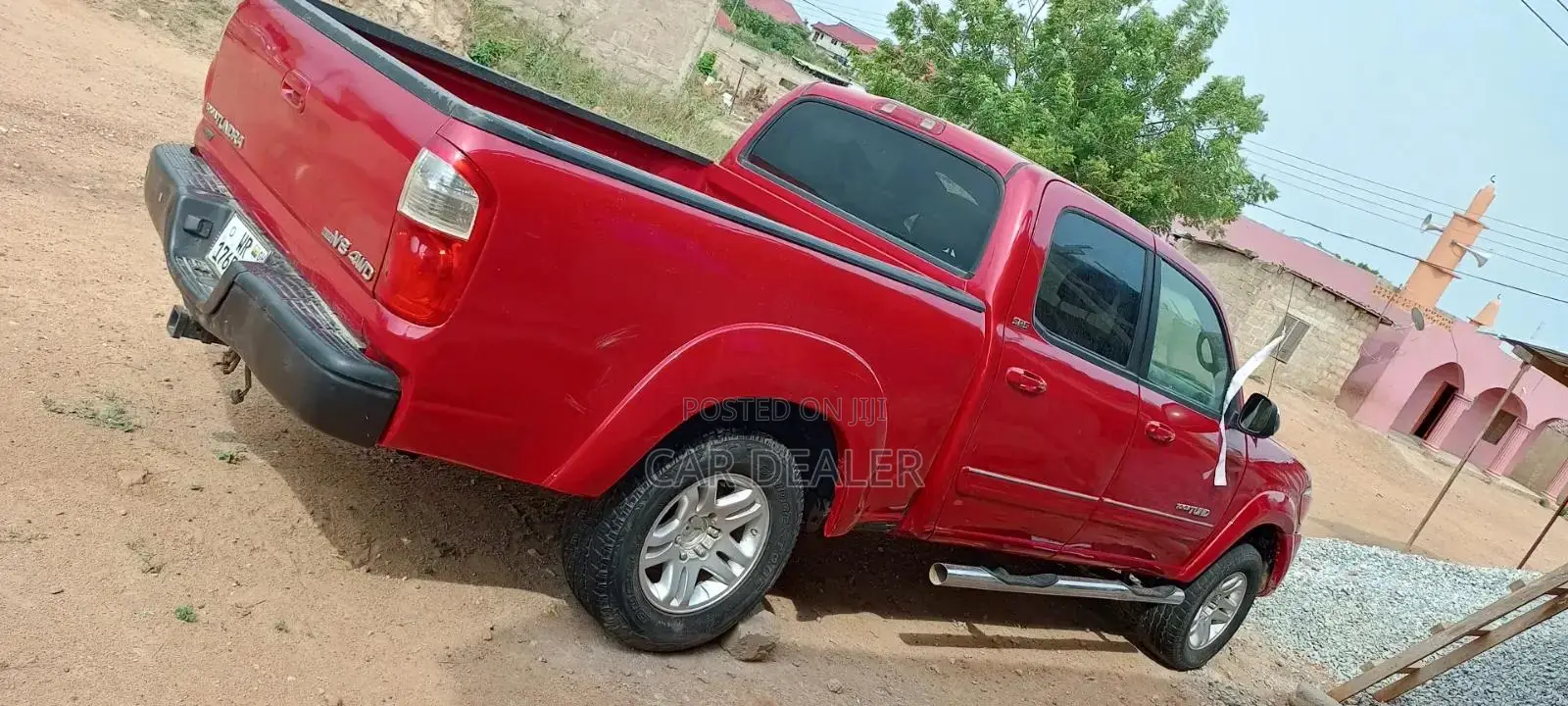 Toyota Tundra 2009 Red