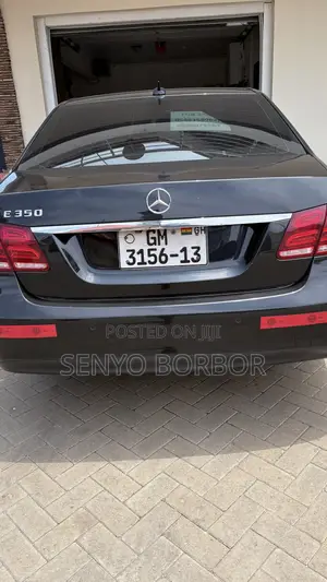 Mercedes-Benz E350 2012 Black