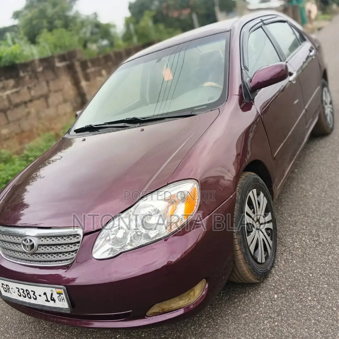 Toyota Corolla LE 2007 Burgundy