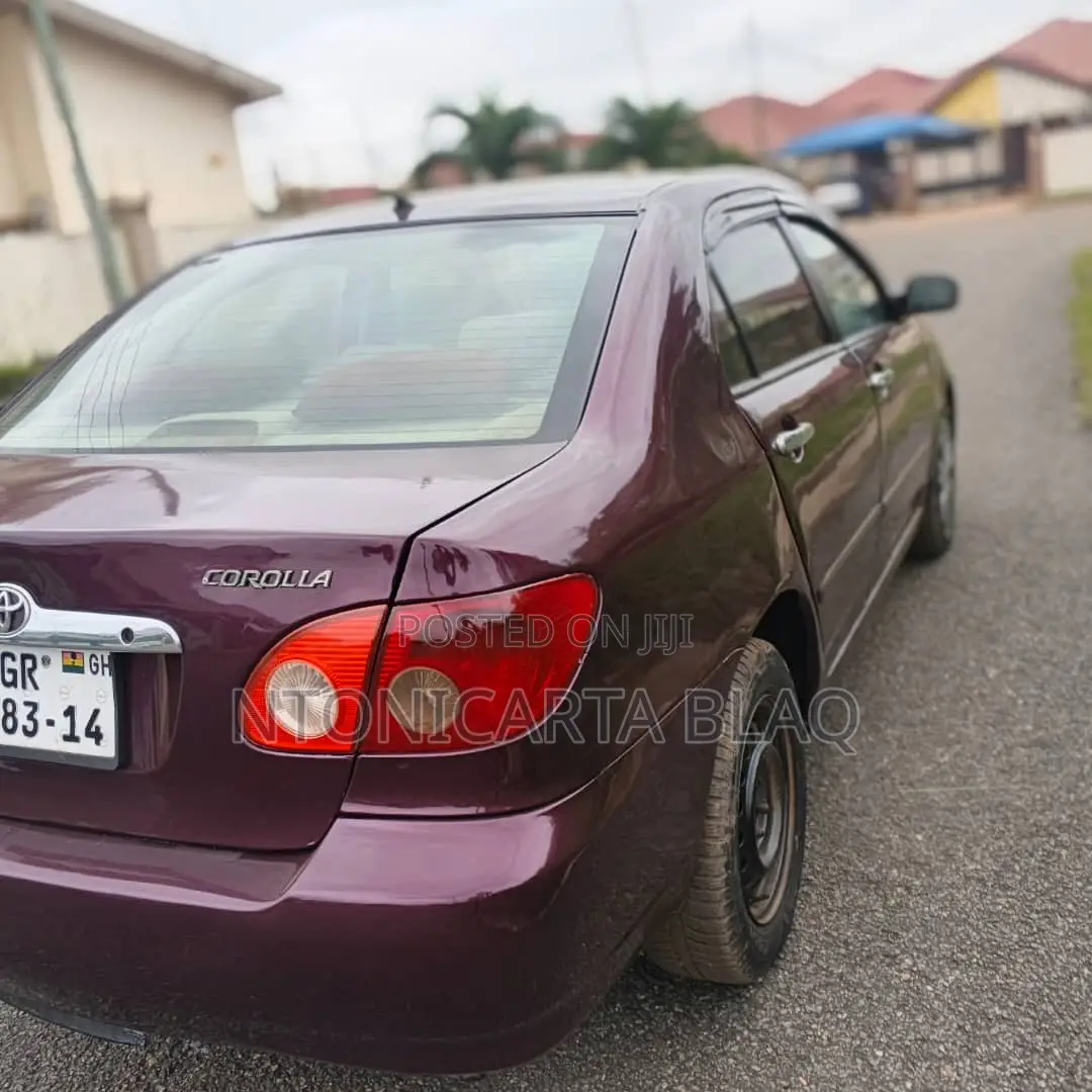 Toyota Corolla LE 2007 Burgundy