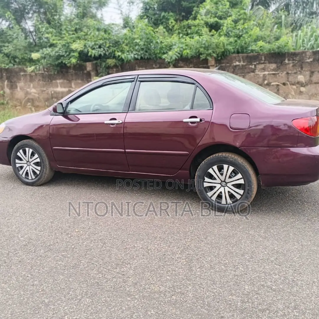Toyota Corolla LE 2007 Burgundy