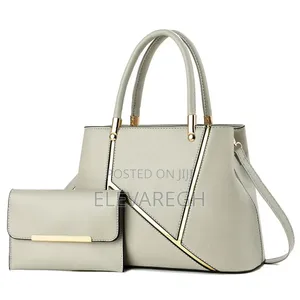 Women's High-Quality Handbags 2 in 1 Brown Colours