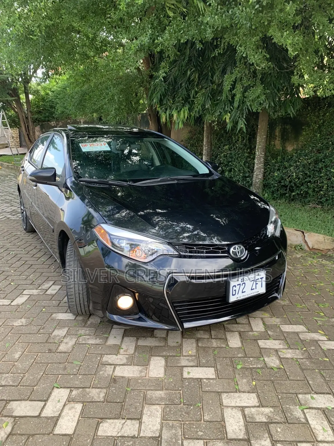 Toyota Corolla S Plus 4dr Sedan (1.8L 4cyl CVT) 2016 Black