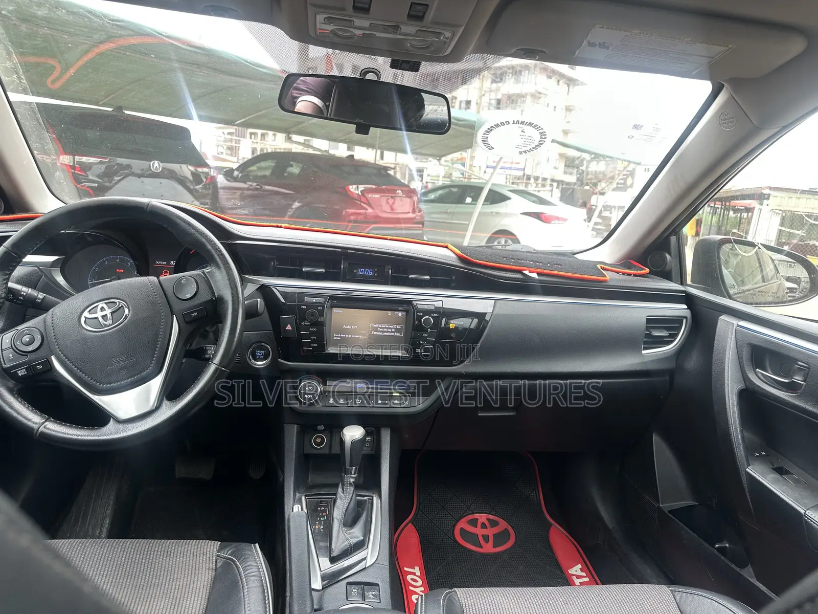 Toyota Corolla S Plus 4dr Sedan (1.8L 4cyl CVT) 2016 Black