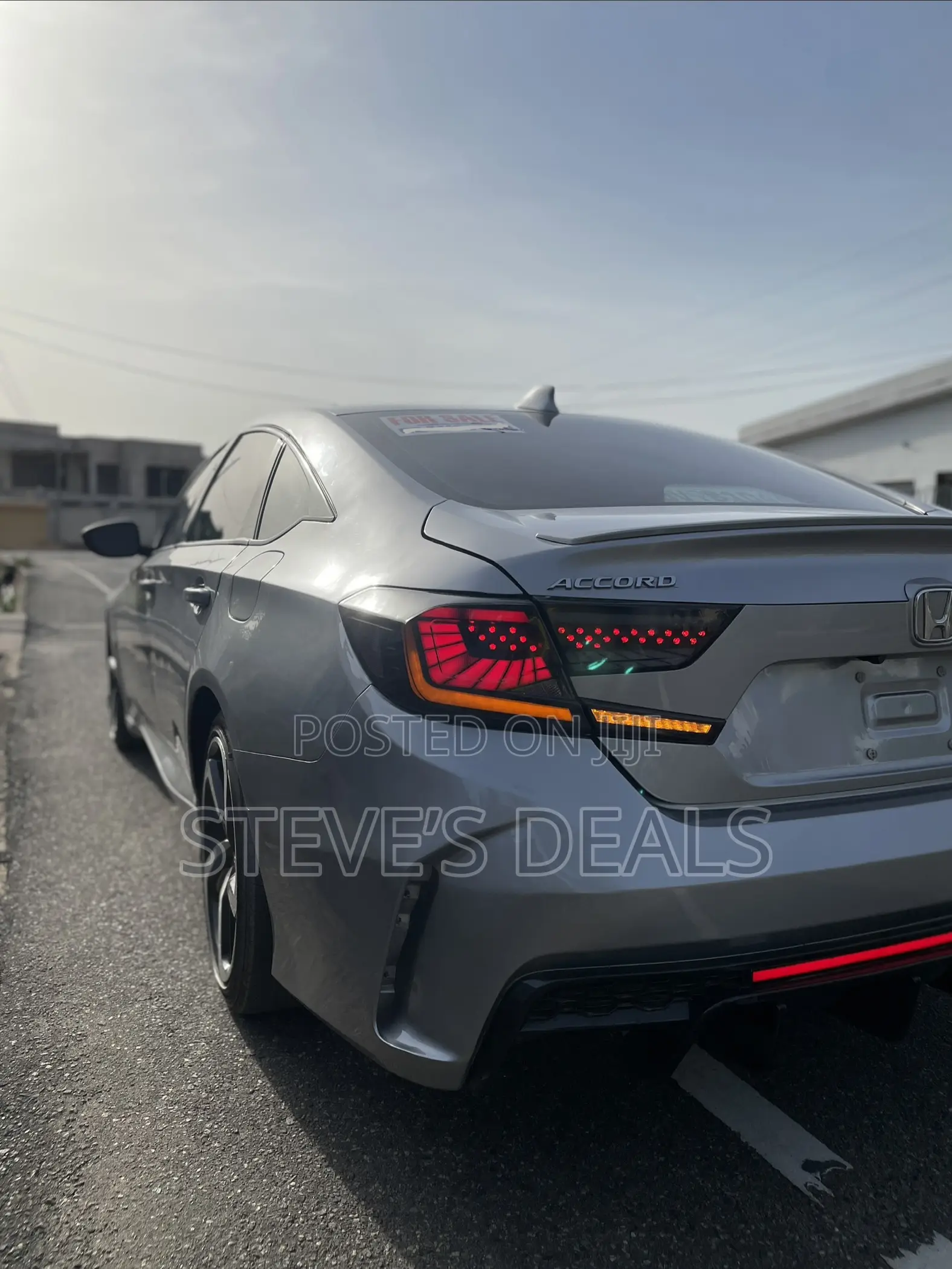 Honda Accord Sport (1.5L 4cyl Turbo CVT) 2019 Gray