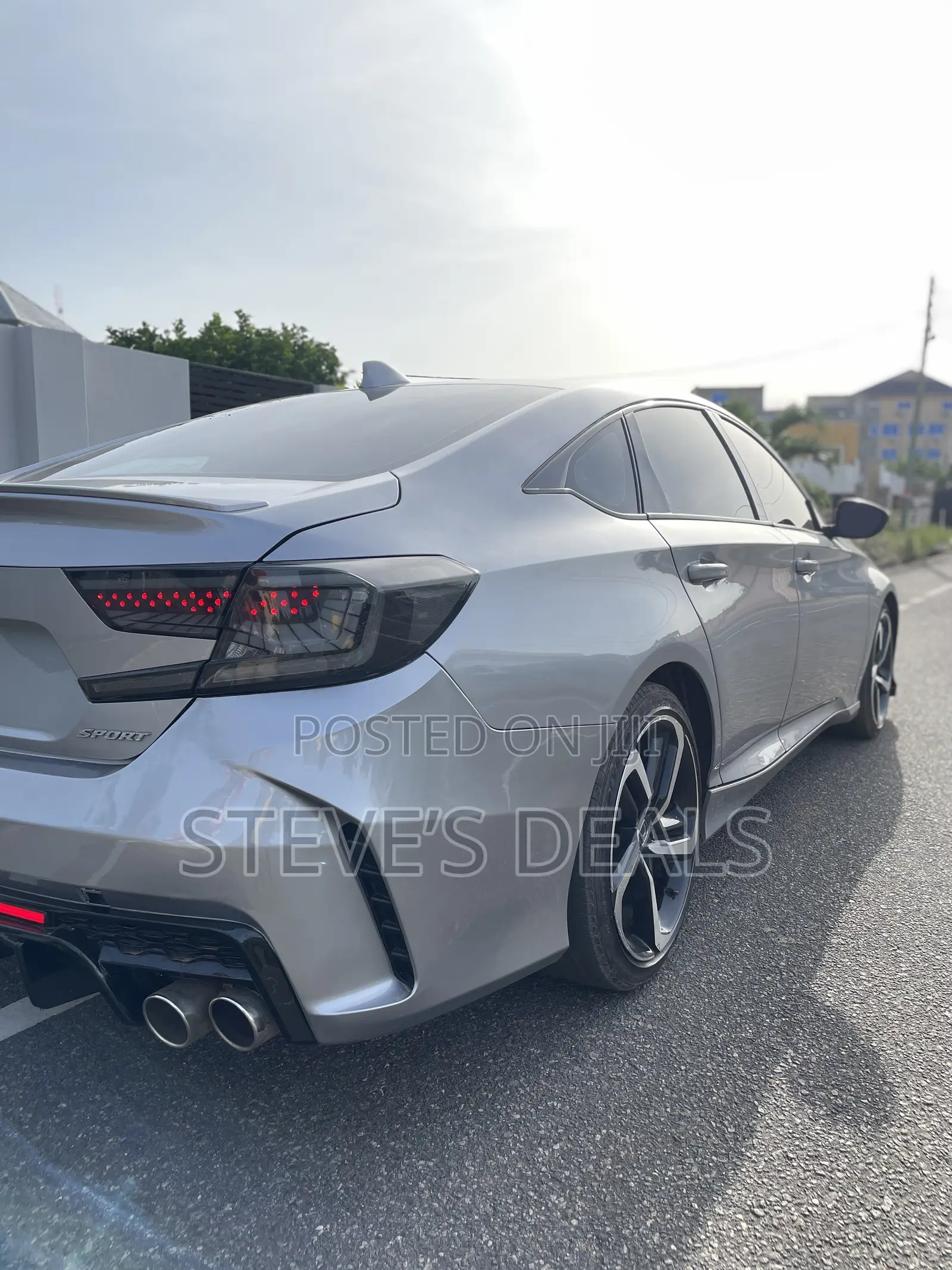 Honda Accord Sport (1.5L 4cyl Turbo CVT) 2019 Gray