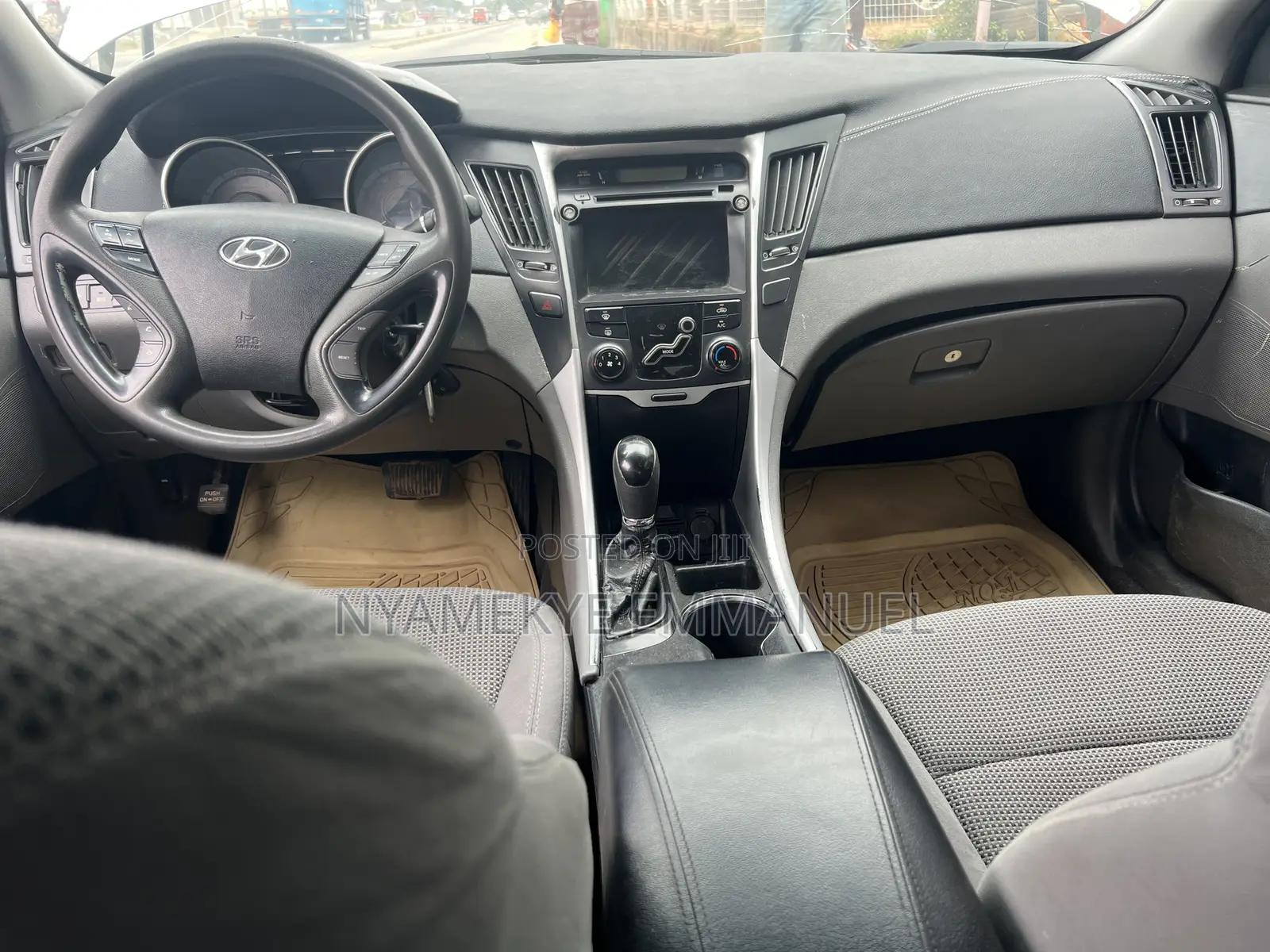 Hyundai Sonata Limited 2.0T Sedan (2.0L 4cyl 6A) 2013 Gray