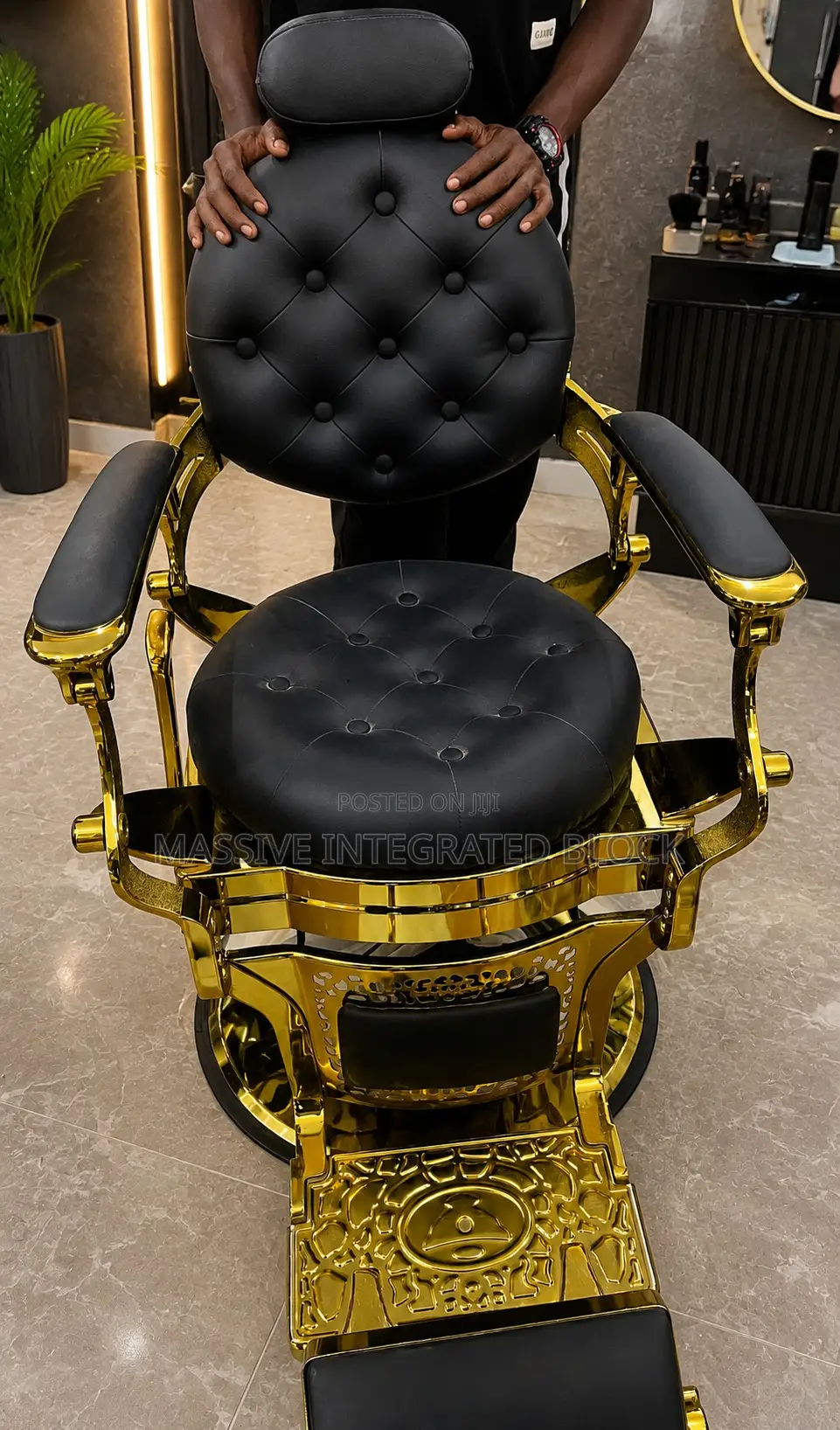 Luxury Professional Barbering Chair