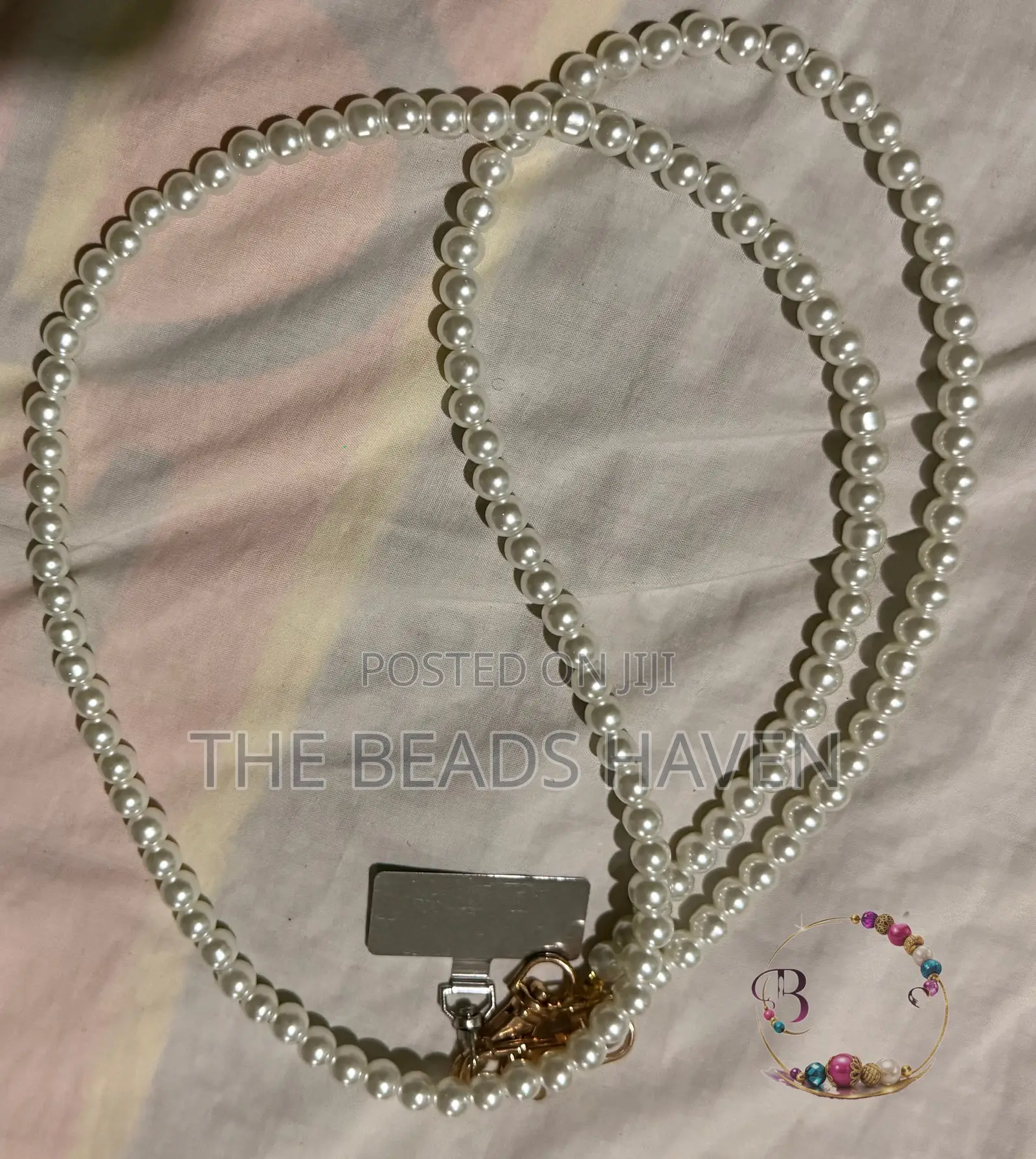 Beaded Crossbody Phone Lanyard