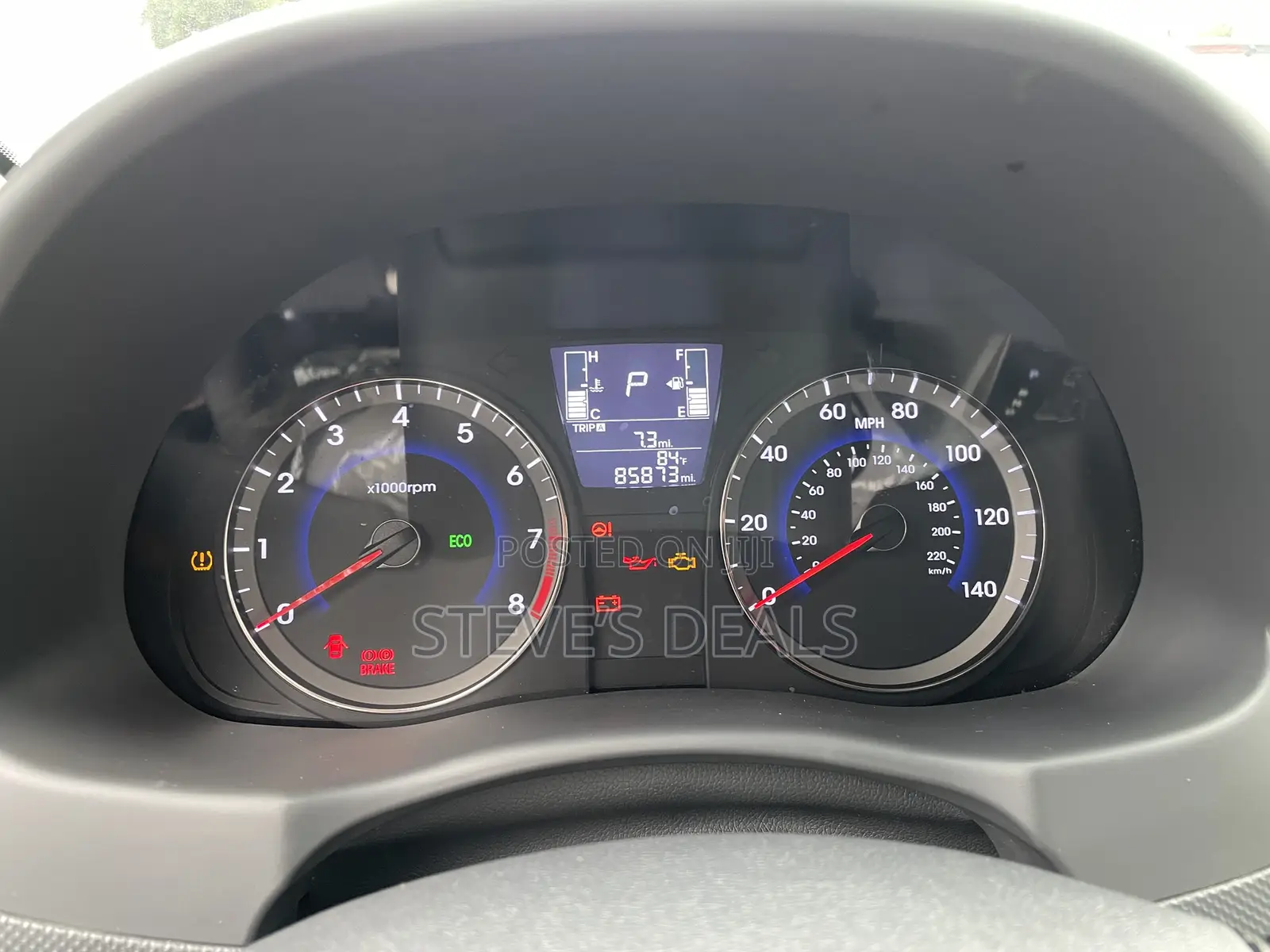 Hyundai Accent SE Hatchback 2016 Black
