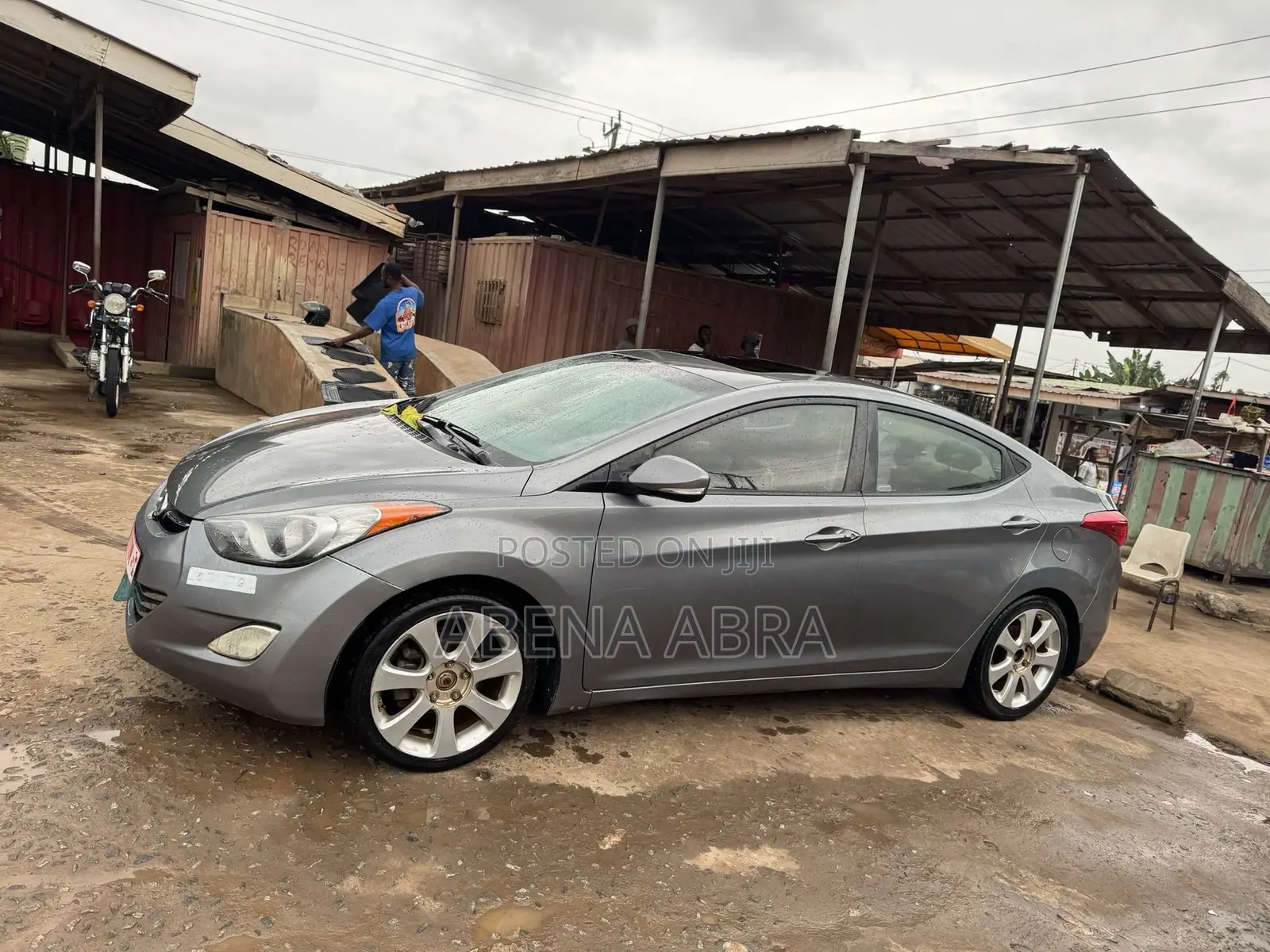 Hyundai Elantra 2013 Gray
