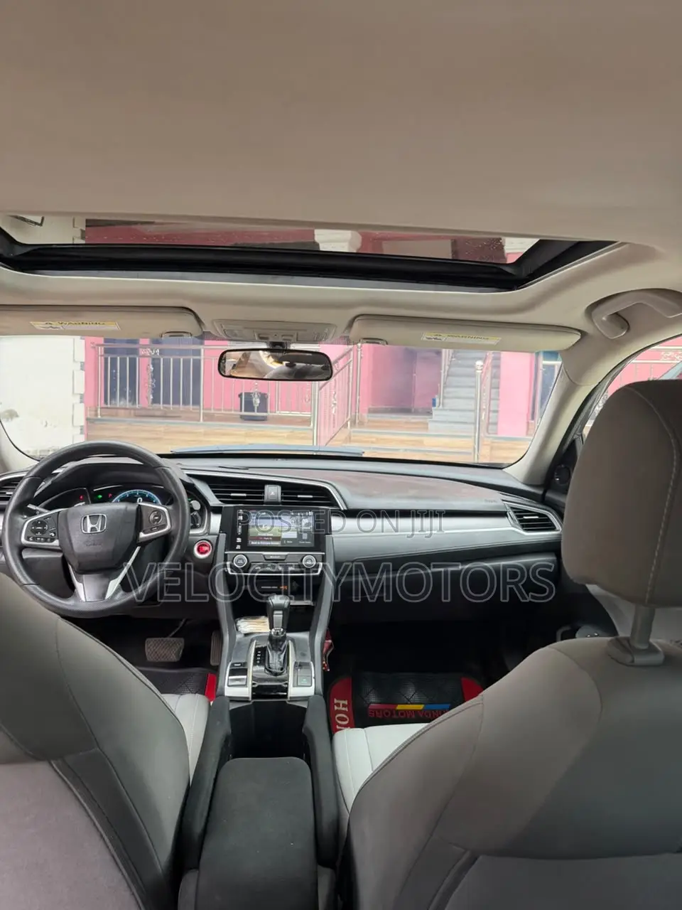 Honda Civic EX Sedan 2018 Gray