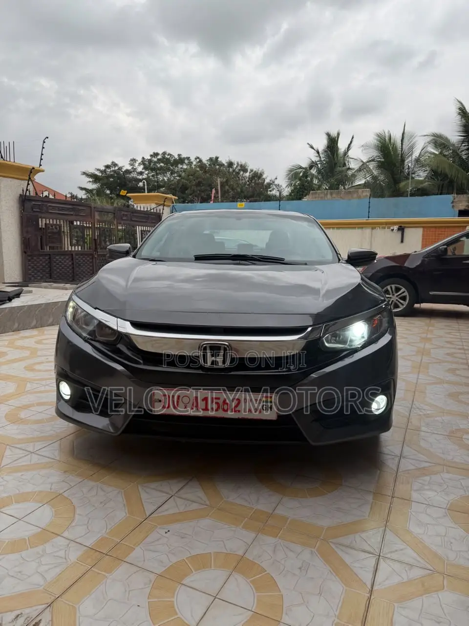 Honda Civic EX Sedan 2018 Gray