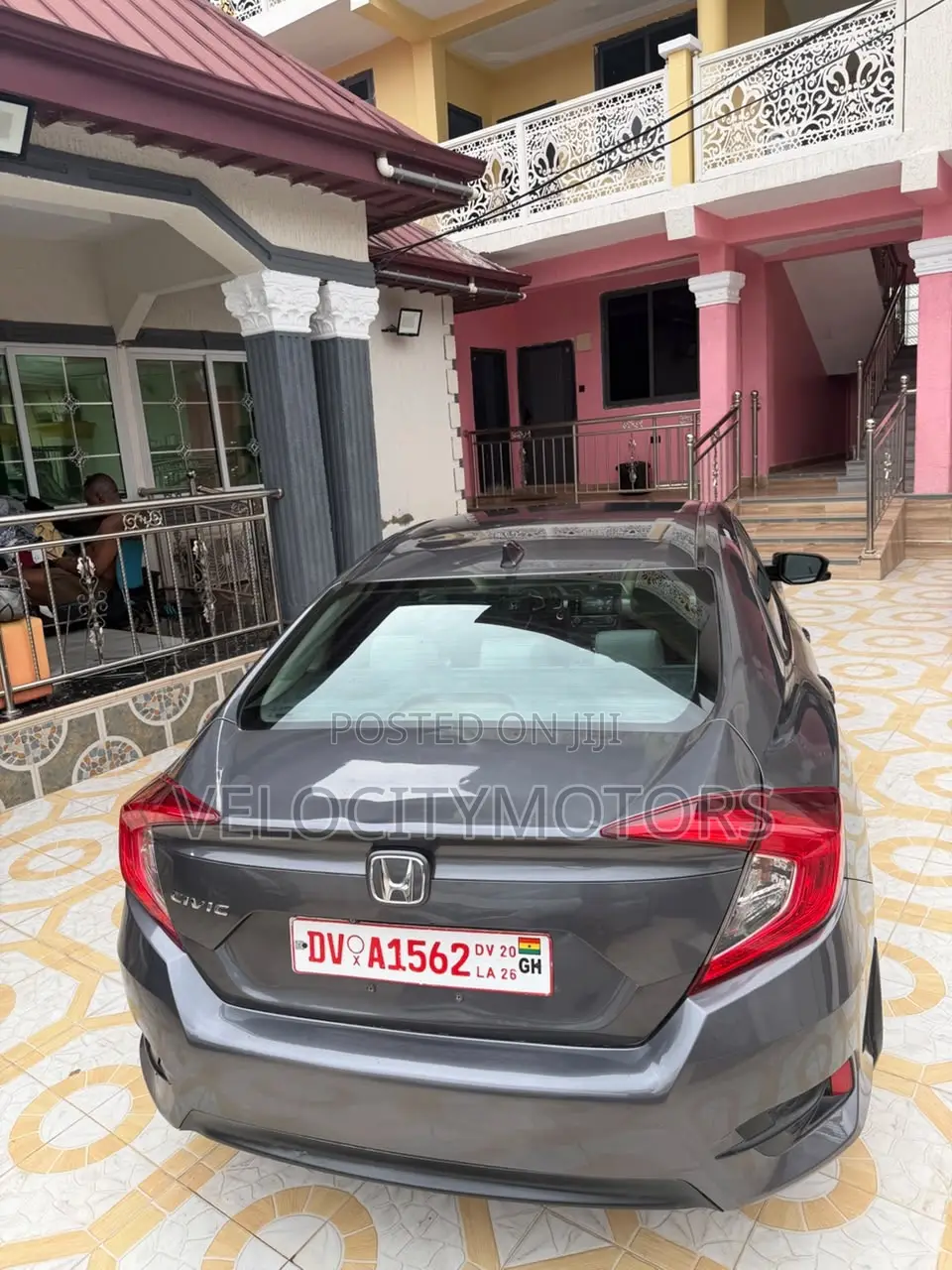 Honda Civic EX Sedan 2018 Gray