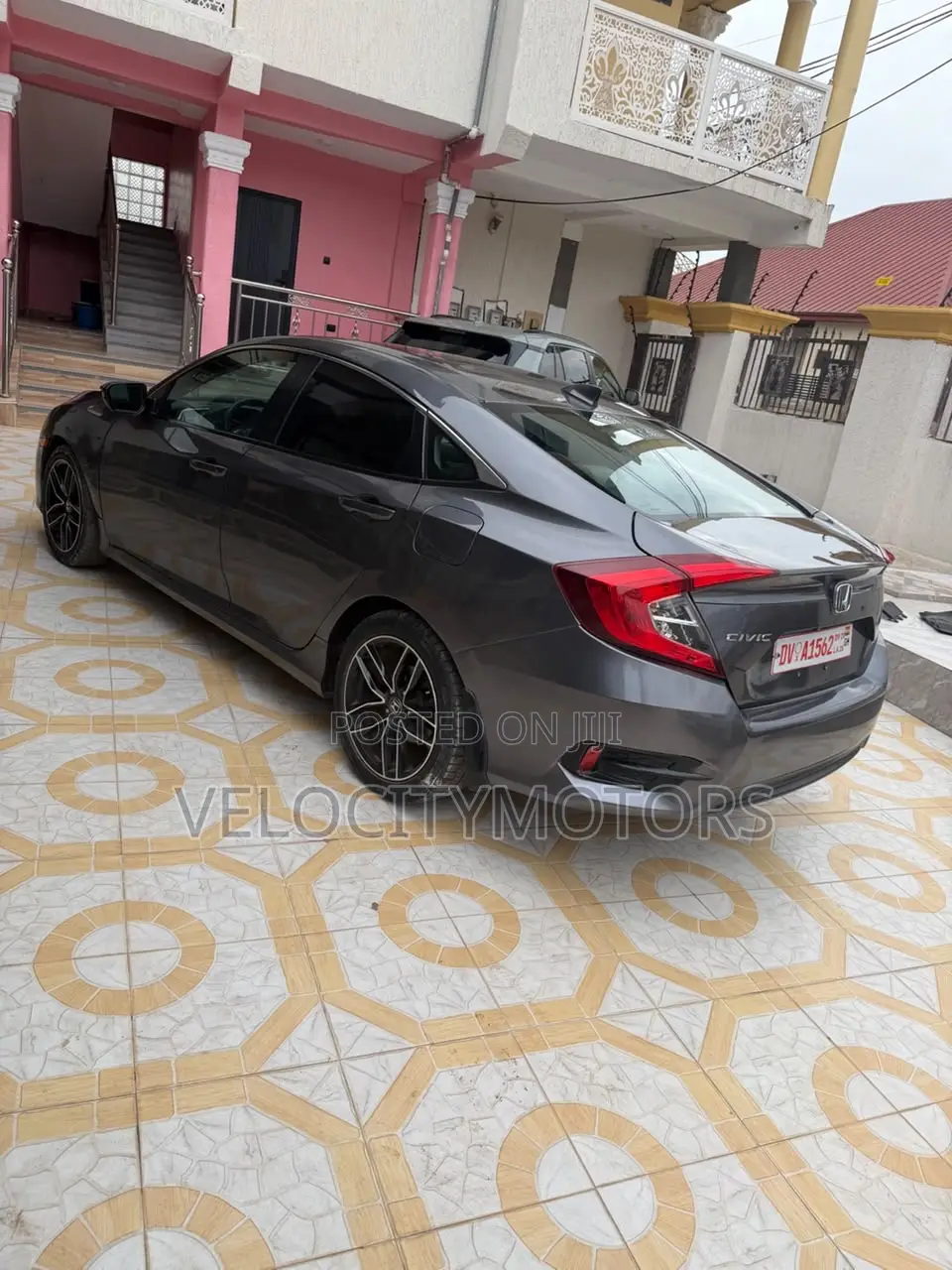 Honda Civic EX Sedan 2018 Gray