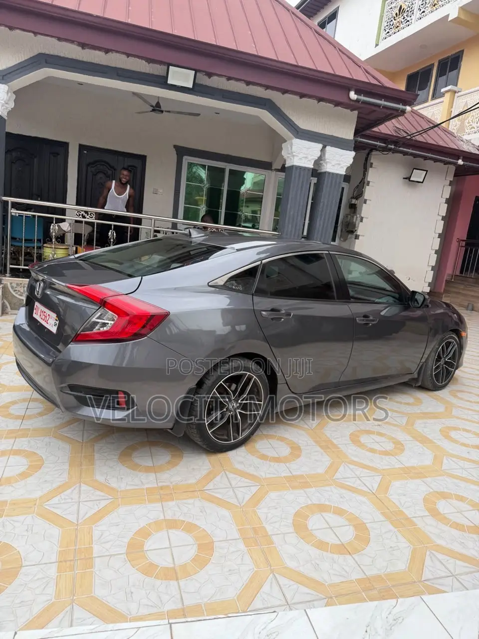 Honda Civic EX Sedan 2018 Gray