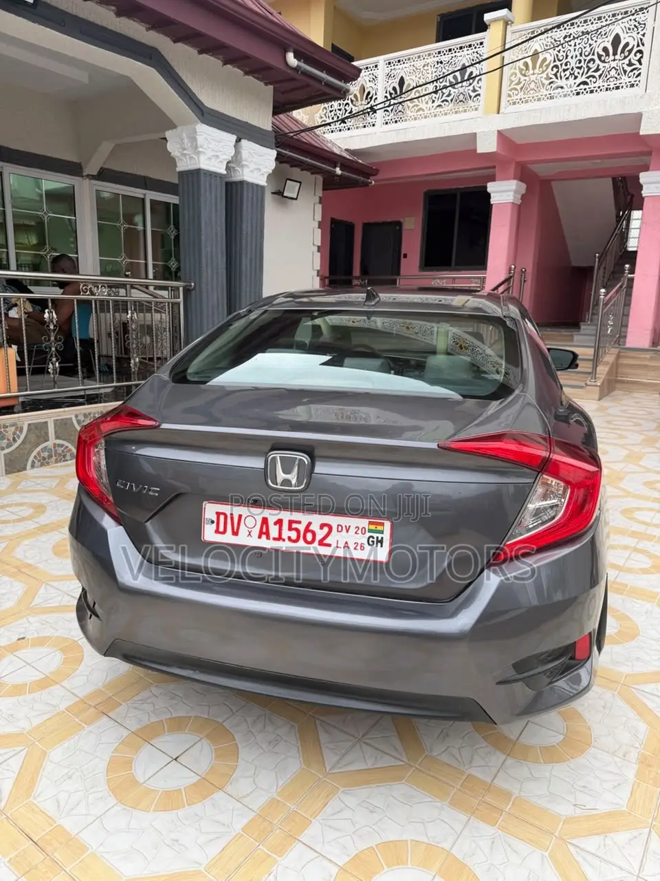 Honda Civic EX Sedan 2018 Gray