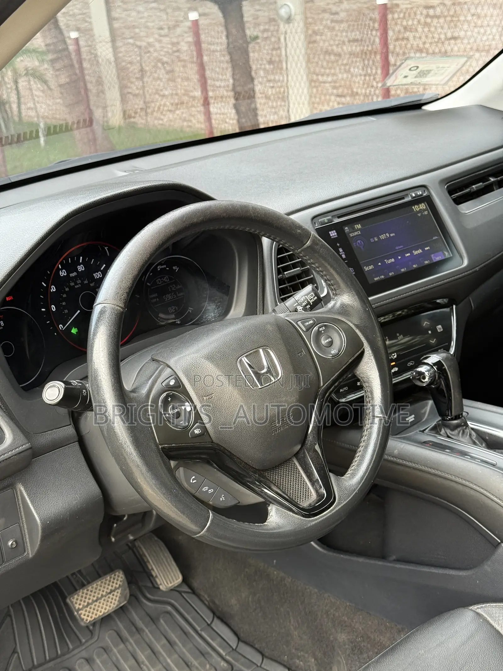 Honda HR-V EX-L w/Navigation AWD 2018 Black