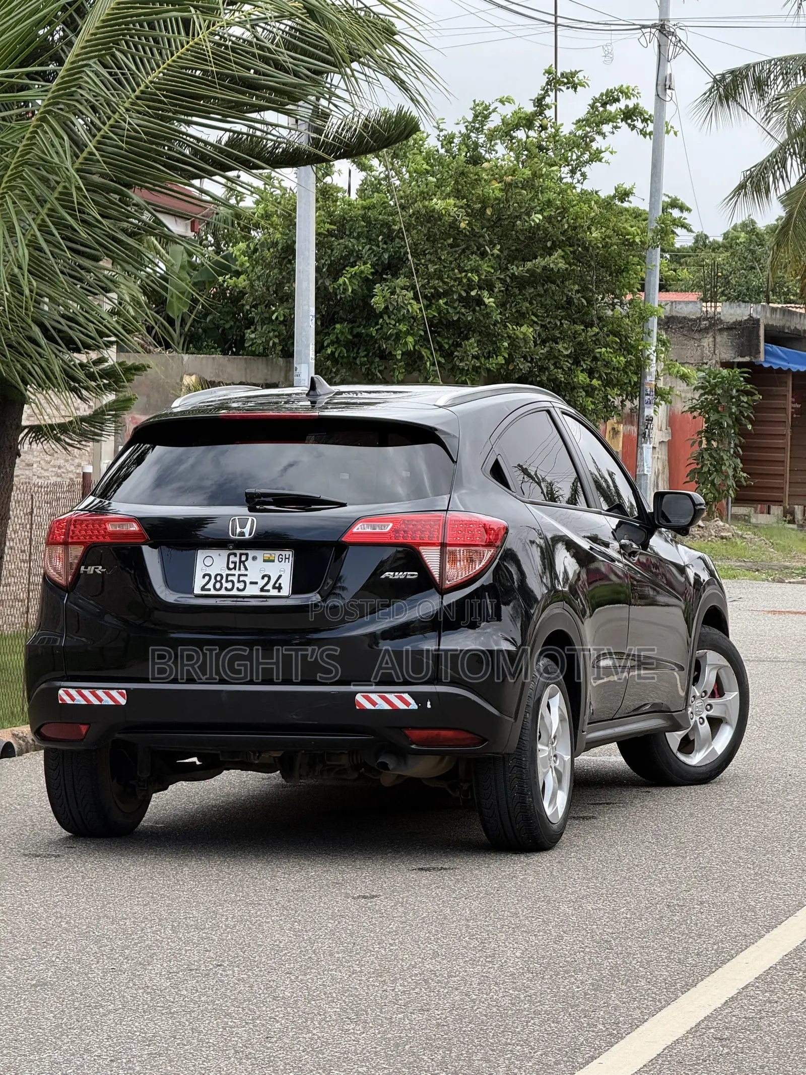 Honda HR-V EX-L w/Navigation AWD 2018 Black