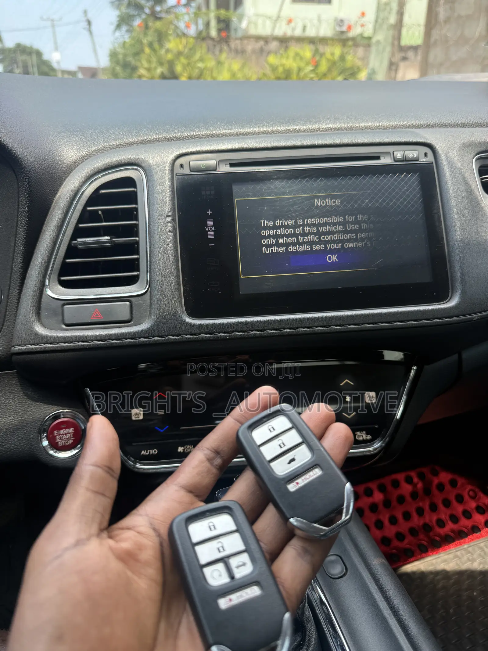 Honda HR-V EX-L w/Navigation AWD 2018 Black