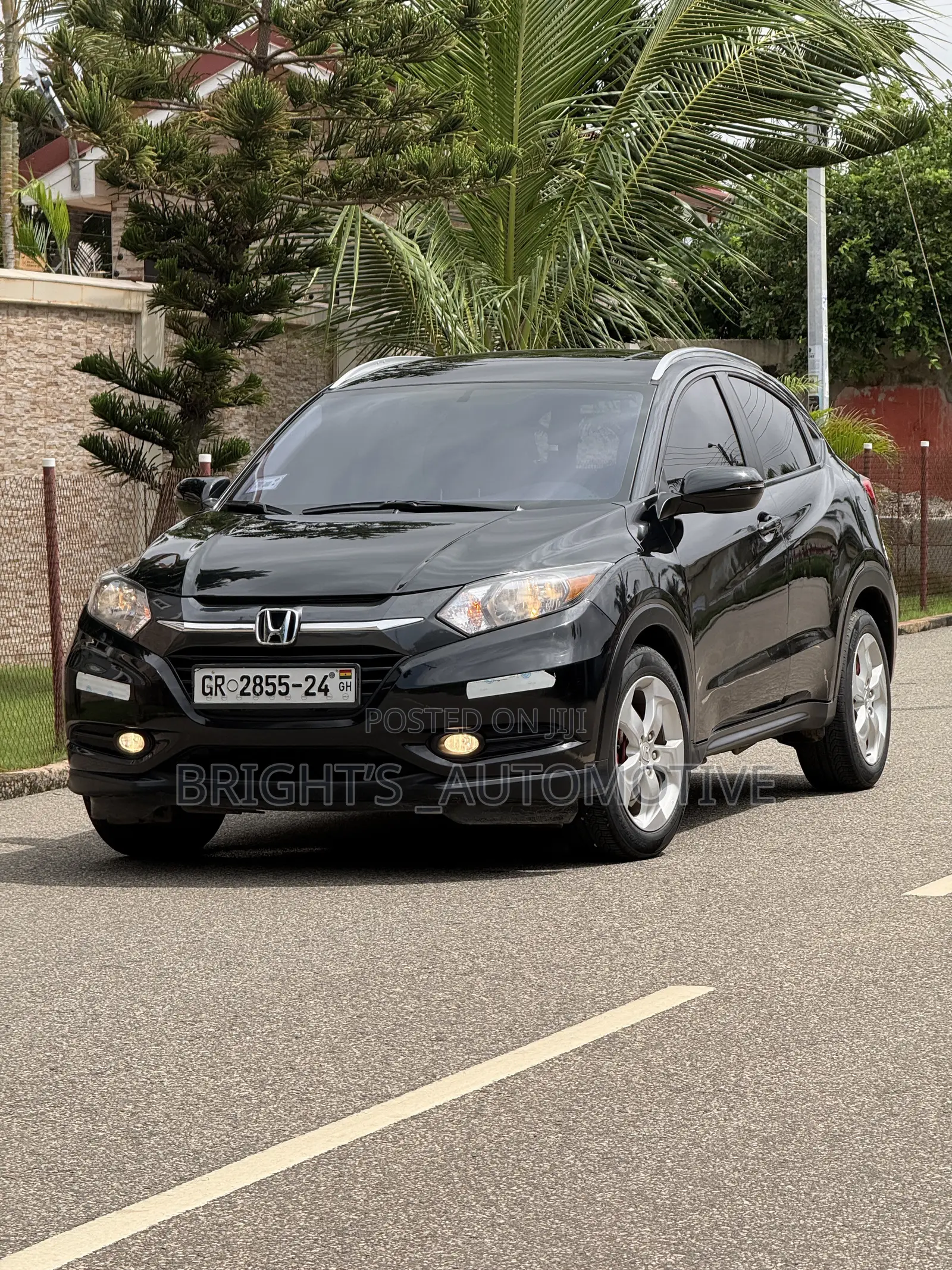 Honda HR-V EX-L w/Navigation AWD 2018 Black