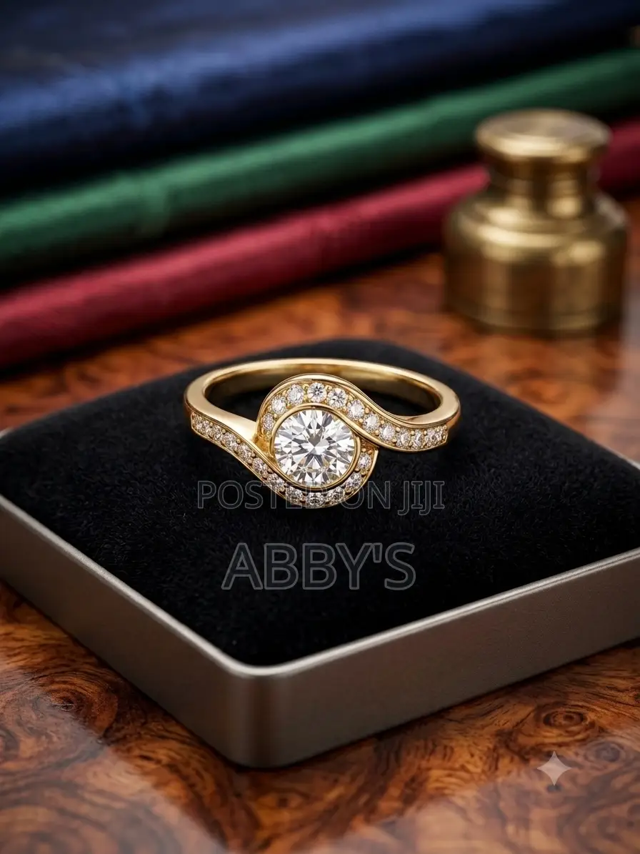 High Grade Non Fading Gold Plated Promise/Engagement