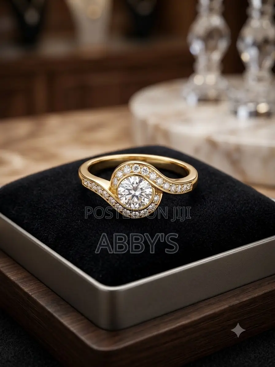 High Grade Non Fading Gold Plated Promise/Engagement