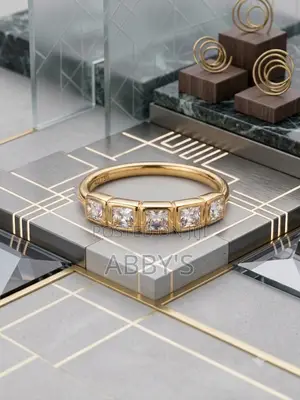 The Lumina 5-Stone Engage/Promise Ring