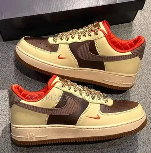 Nike Air Force 1 Light British Tan Cacao | 38–45 | GH₵280