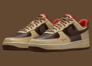 Nike Air Force 1 Light British Tan Cacao | 38–45 | GH₵280