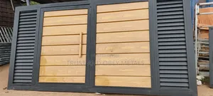 Galvanized Metal Gate