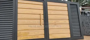 Galvanized Metal Gate