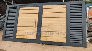 Galvanized Metal Gate