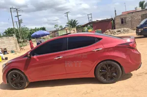 Hyundai Elantra 2014 Red