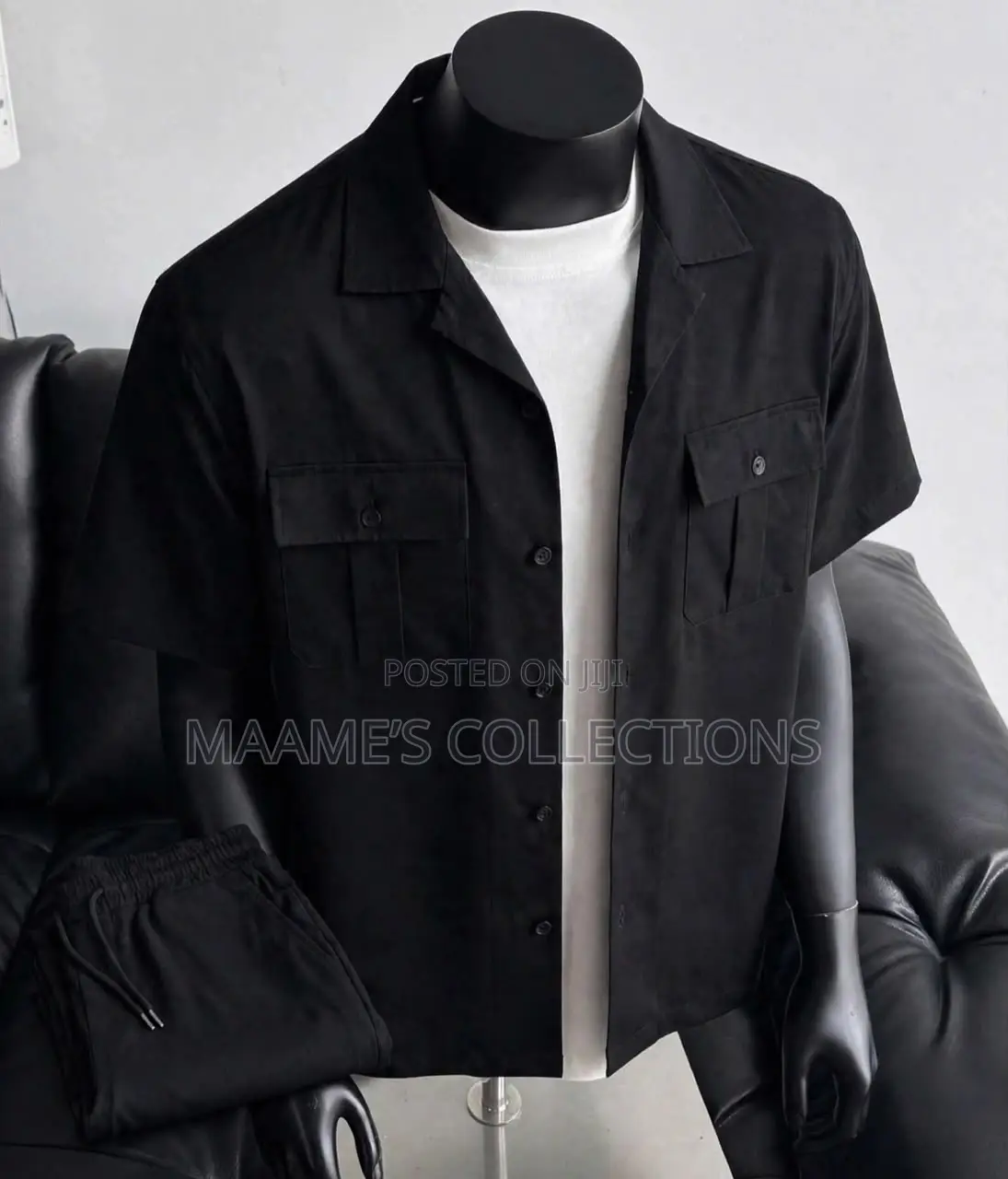 Men’s Premium Short Sleeve Shirt Trousers Set