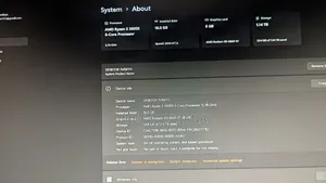 Desktop Computer Asus 16GB AMD Ryzen 5 HDD+SSD 1T