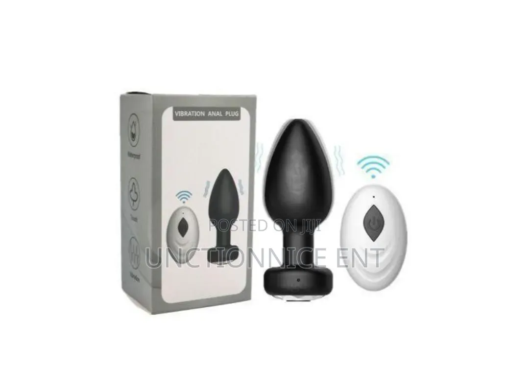 Black Electric Vibrator Bullet Shape Intimate Anal Pussy Plug Toy