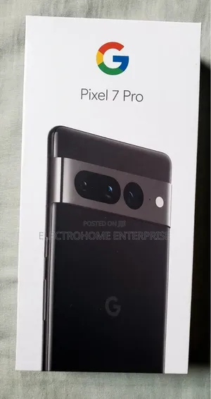 New Google Pixel 7 Pro 256 GB Black