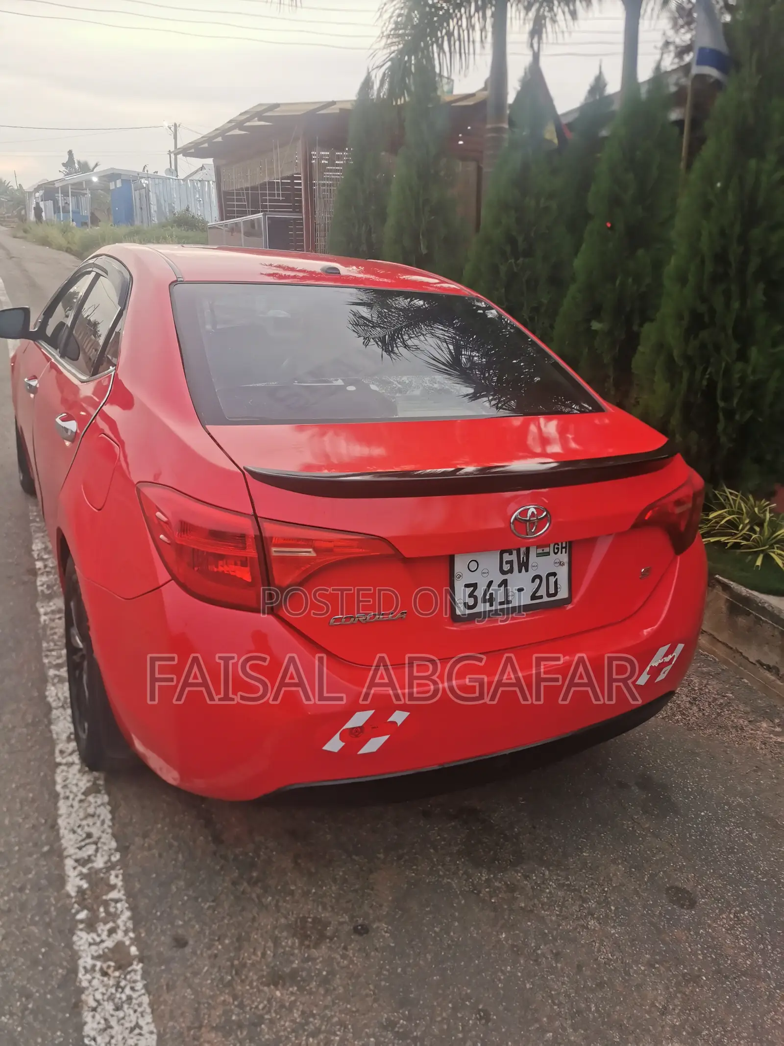 Toyota Corolla 2015 Red