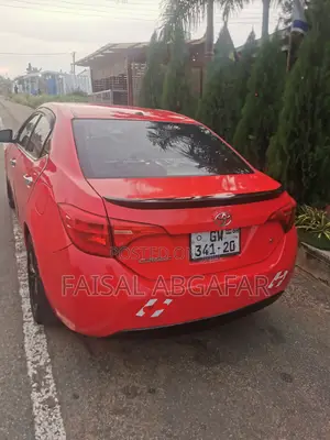 Toyota Corolla 2015 Red